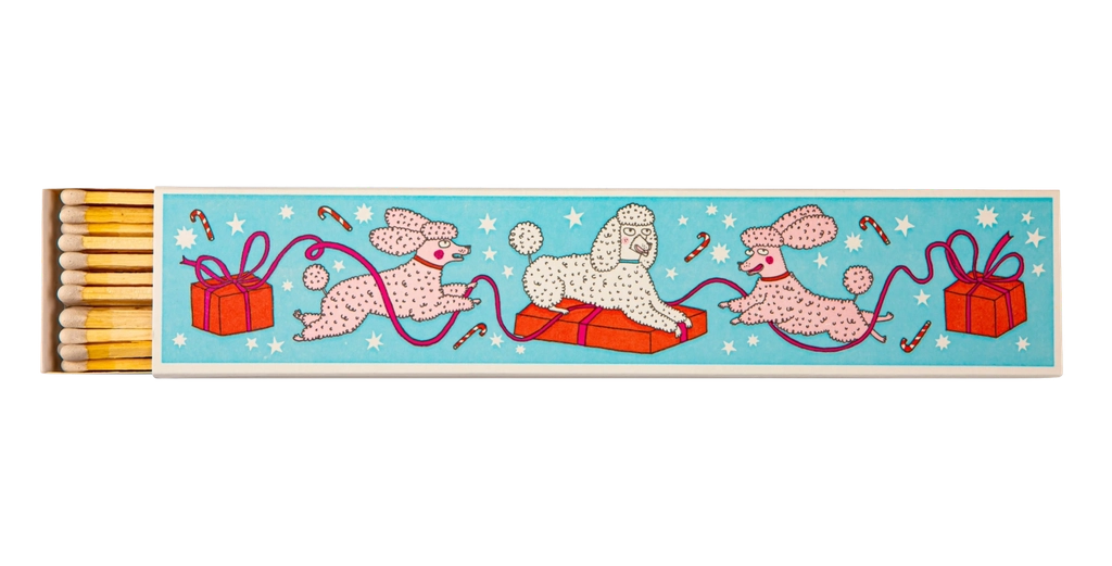 Archivist Luxury Matches Long Christmas Poodles | Archivist | Miss Arthur | Home Goods | Tasmania