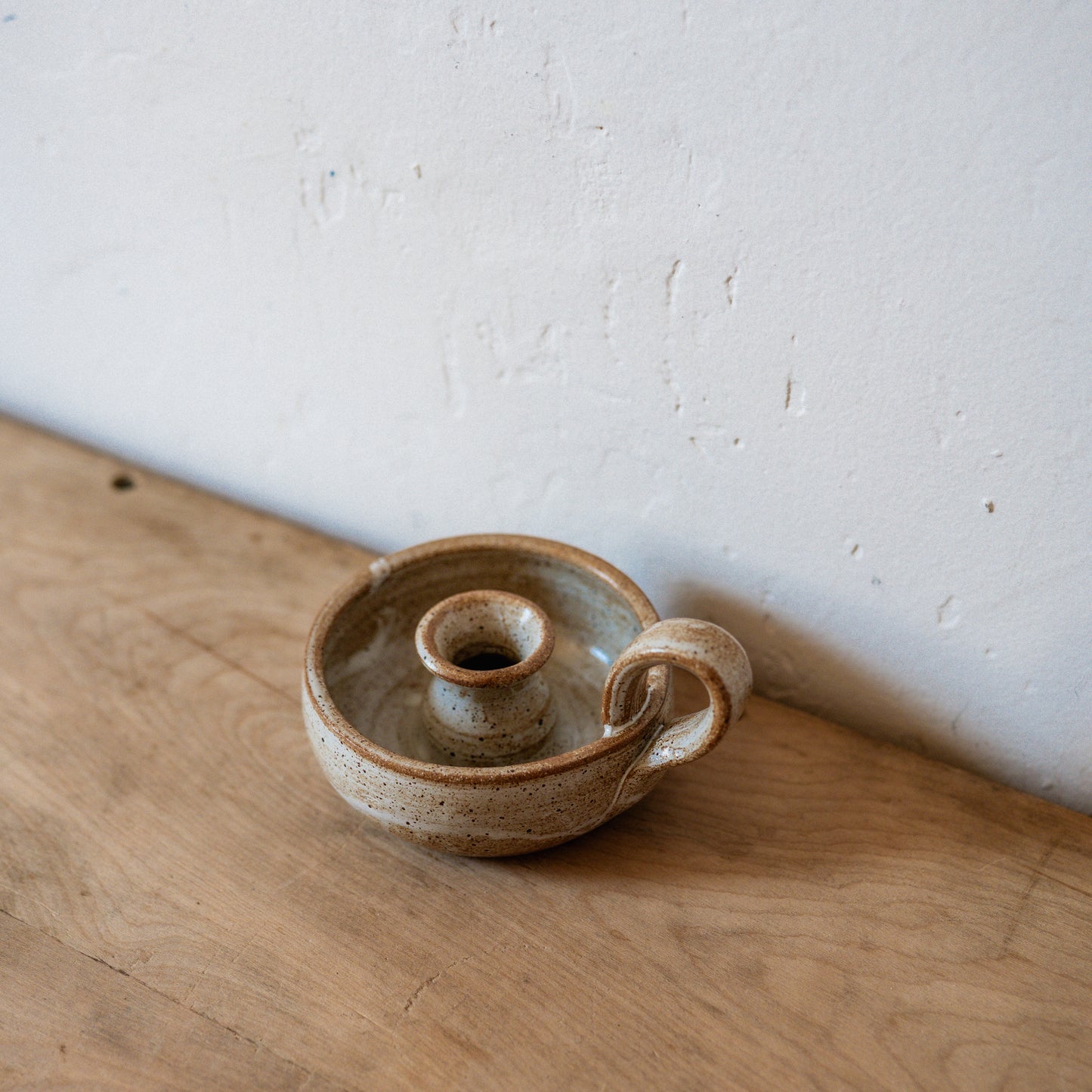 Pottery Candle Holder Rustic | Artisanal Goods | Miss Arthur | Home Goods | Tasmania