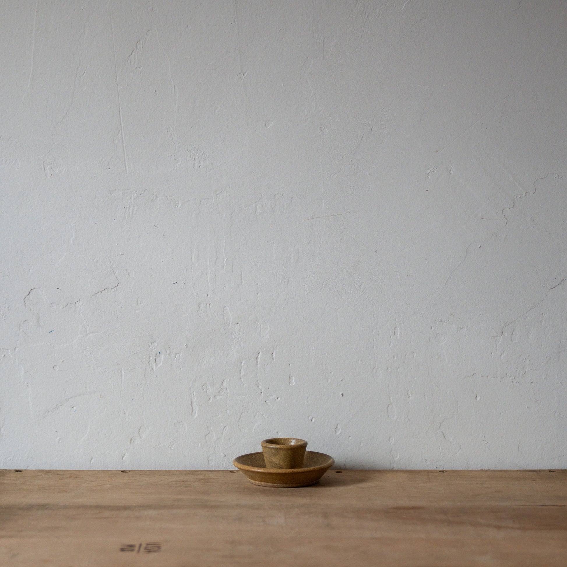 Pottery Egg Cup Honey | Artisanal Goods | Miss Arthur | Home Goods | Tasmania