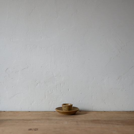 Pottery Egg Cup Honey | Artisanal Goods | Miss Arthur | Home Goods | Tasmania