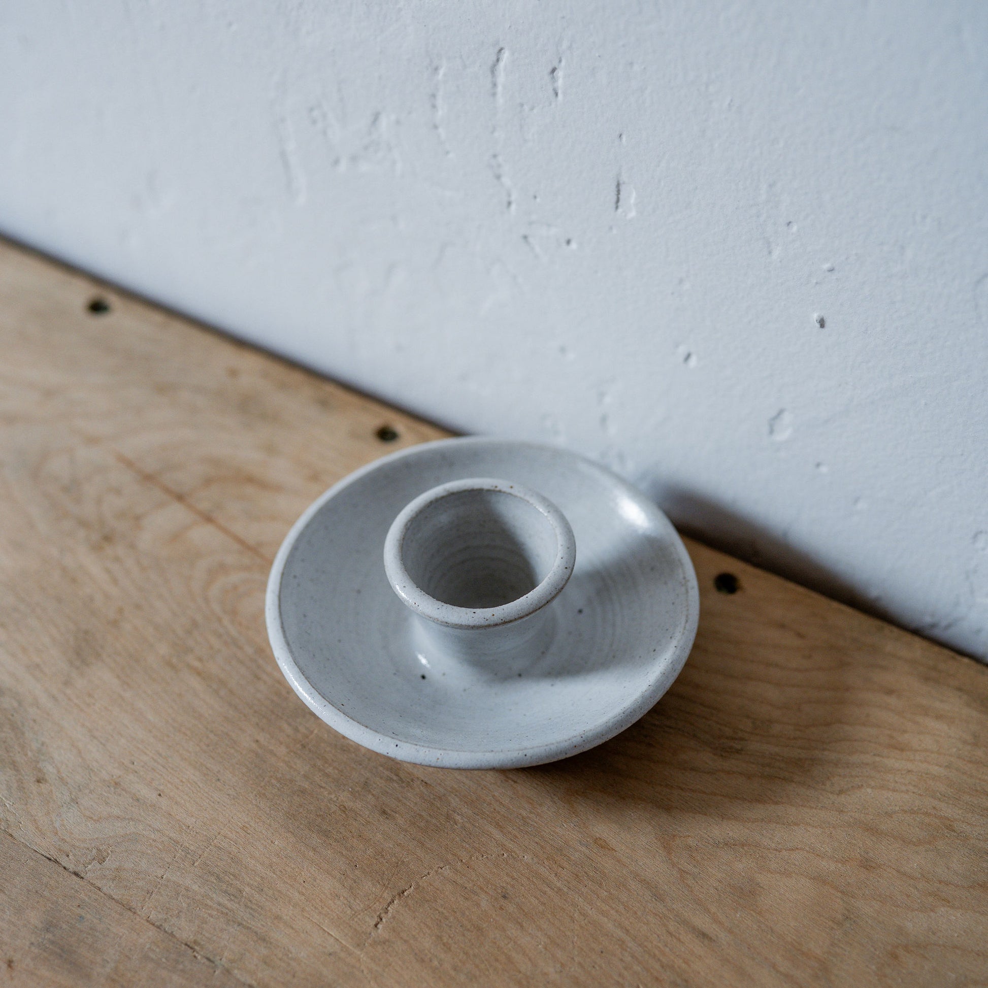 Pottery Egg Cup White | Artisanal Goods | Miss Arthur | Home Goods | Tasmania