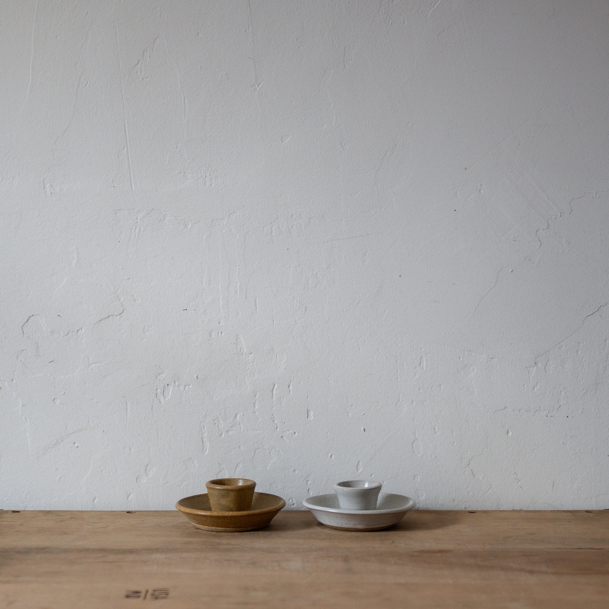 Pottery Egg Cup White | Artisanal Goods | Miss Arthur | Home Goods | Tasmania
