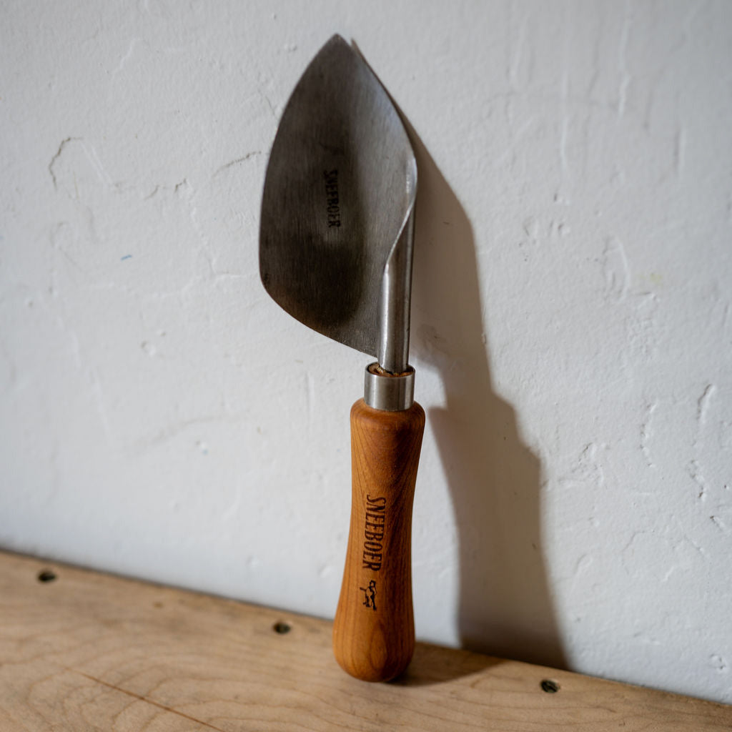 Sneeboer Potting Trowel Right-Handed Cherry Handle | Sneeboer Manufacturing | Miss Arthur | Home Goods | Tasmania