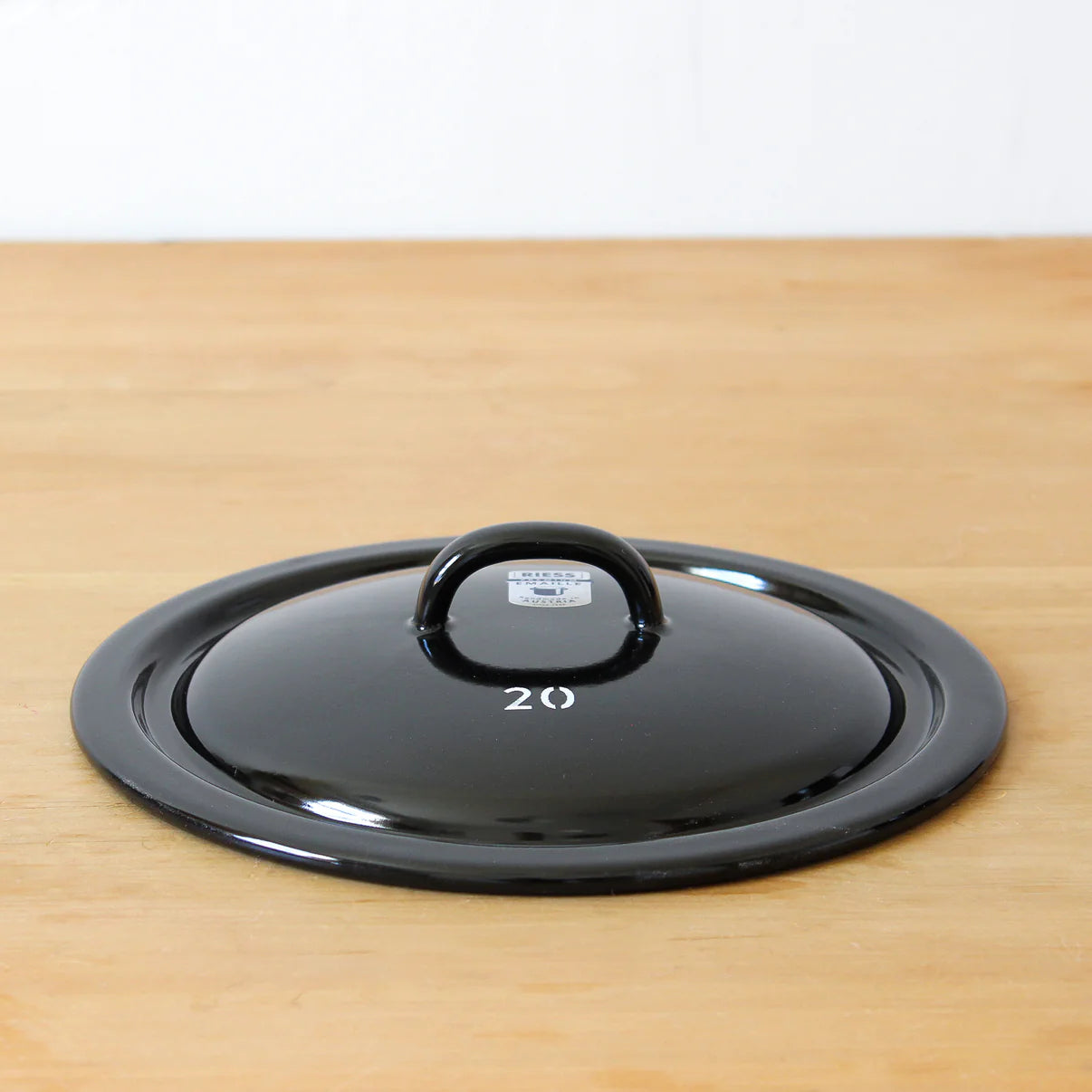 Riess Enamel Classic Casserole with Cover Black 4 Litre | Riess | Miss Arthur | Home Goods | Tasmania