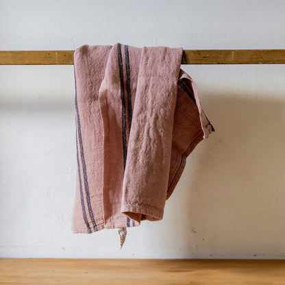 Charvet Éditions French Linen Country Tea Towel Rose Tea | Charvet Éditions | Miss Arthur | Home Goods | Tasmania