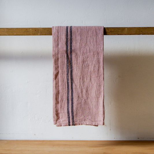 Charvet Éditions French Linen Country Tea Towel Rose Tea | Charvet Éditions | Miss Arthur | Home Goods | Tasmania