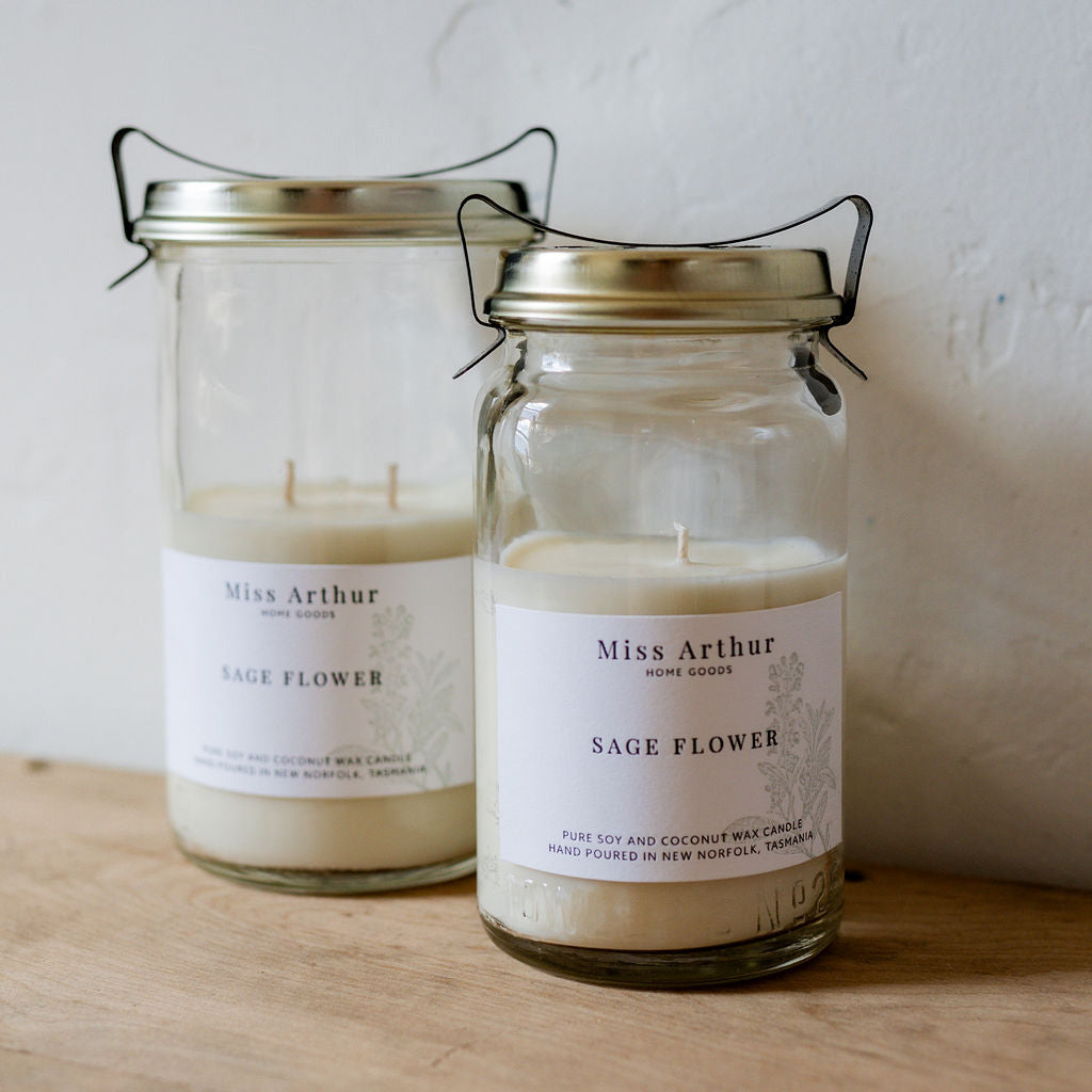 Sage Flower N° 20 Candle | Miss Arthur | Miss Arthur | Home Goods | Tasmania