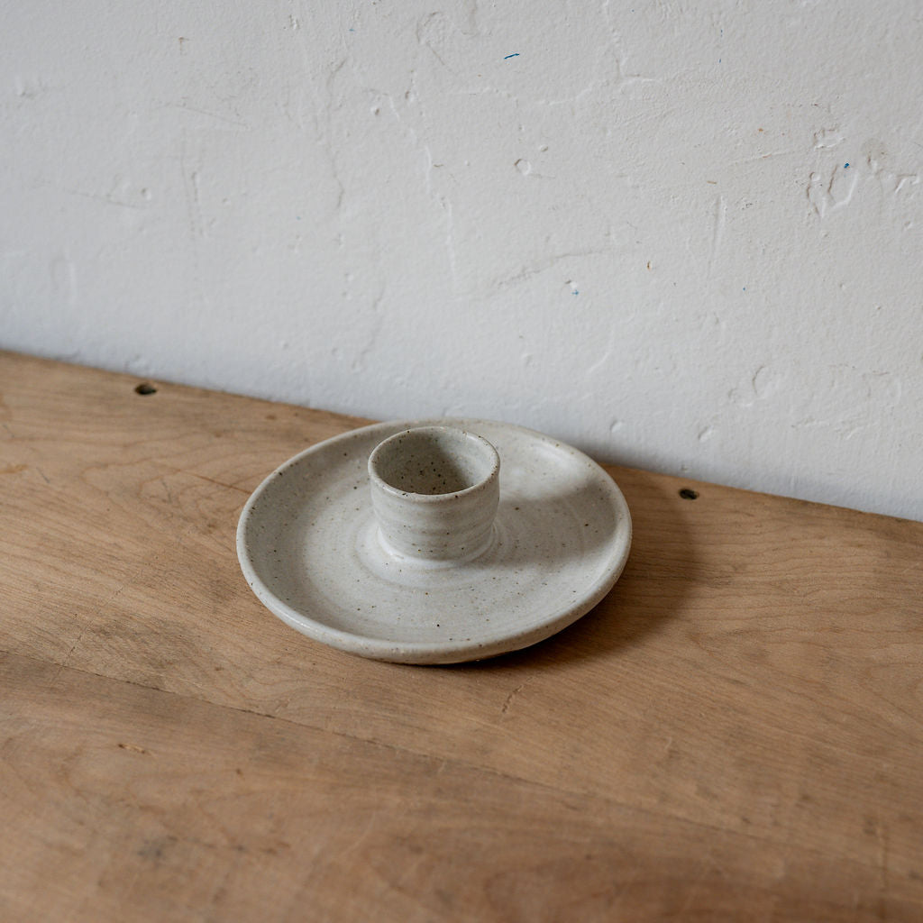 Sallee Warner Ceramics Speckled Pottery Egg Cup | Sallee Warner Ceramics | Miss Arthur | Home Goods | Tasmania