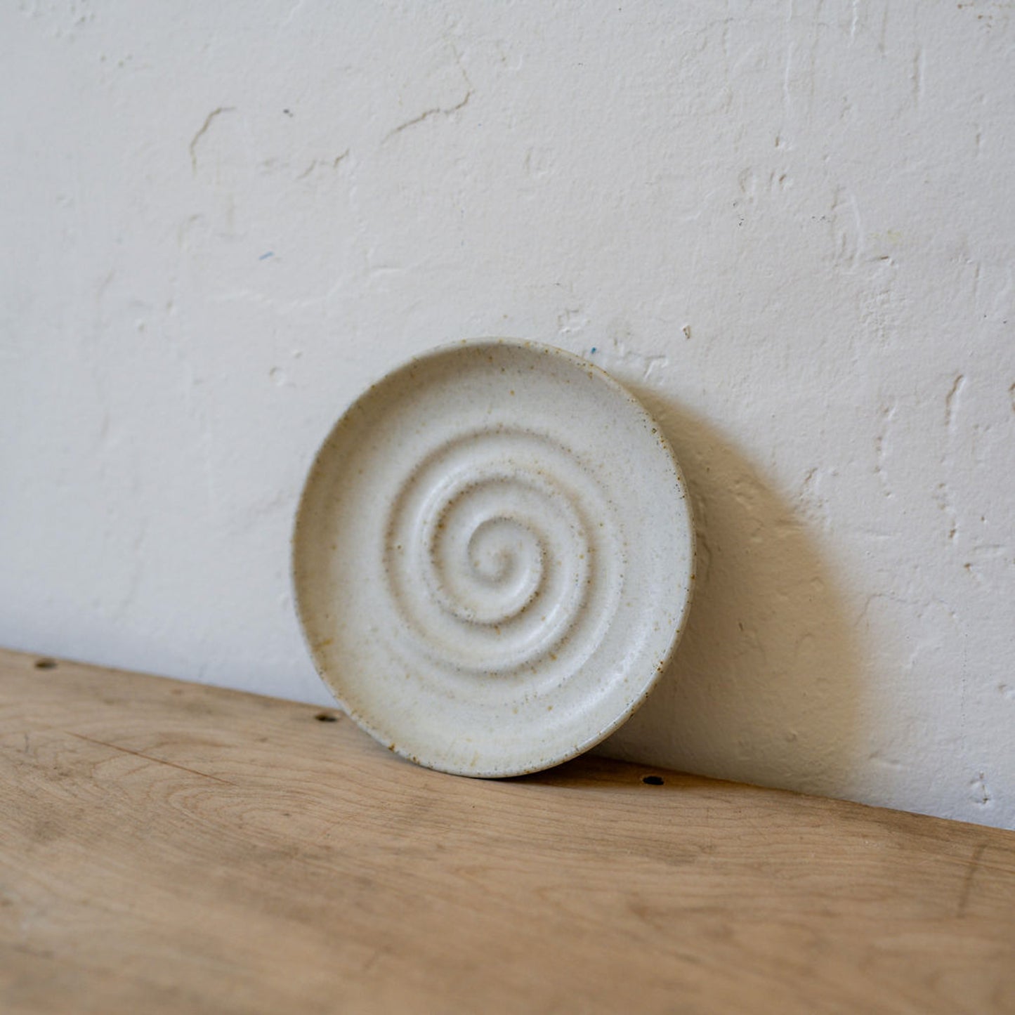 Sallee Warner Ceramics Speckled Pottery Soap Dish | Sallee Warner Ceramics | Miss Arthur | Home Goods | Tasmania