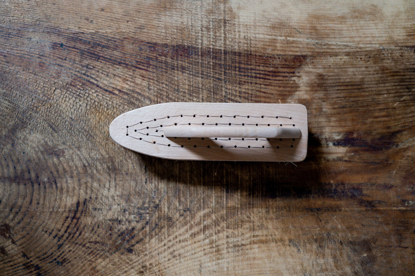 Iris Hantverk Scrubbing Brush with Handle Beech Union Blend | Iris Hantverk | Miss Arthur | Home Goods | Tasmania