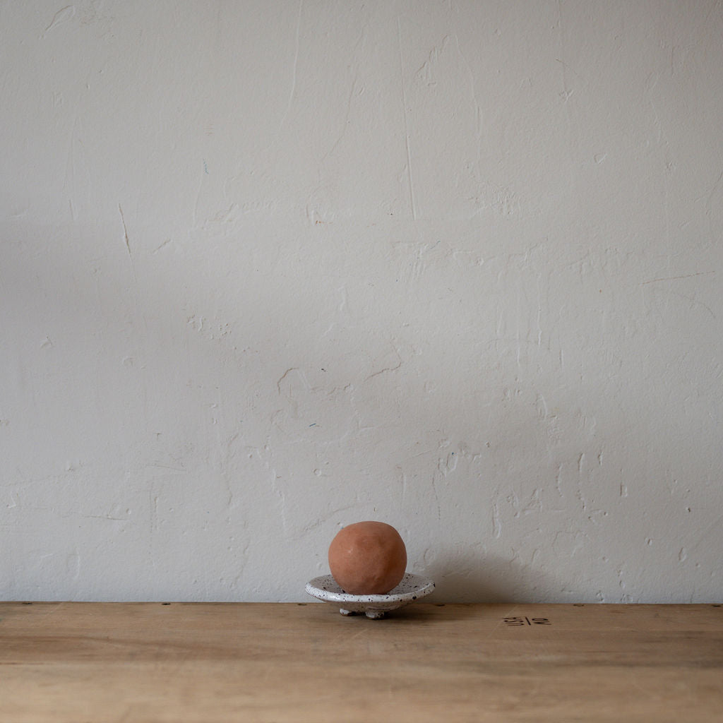 Leap and Wander Footed Soap Dish Plain | Tasmanian Handcrafted | Miss Arthur | Home Goods | Tasmania