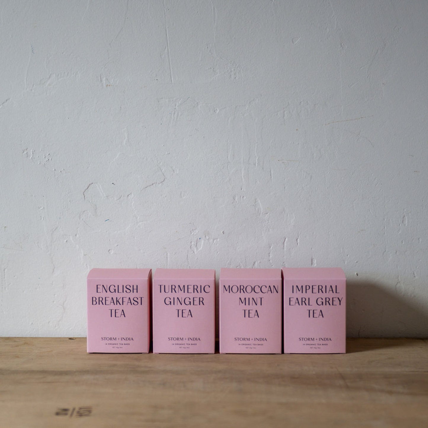 Storm & India Turmeric and Ginger Teabags | Storm & India | Miss Arthur | Home Goods | Tasmania