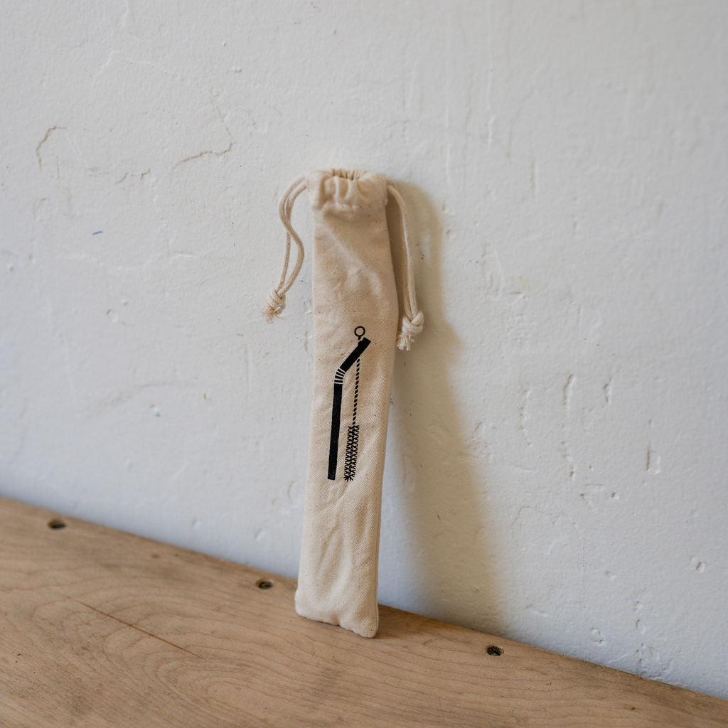 Redecker Steel Straws and Cleaning Set | Redecker | Miss Arthur | Home Goods | Tasmania