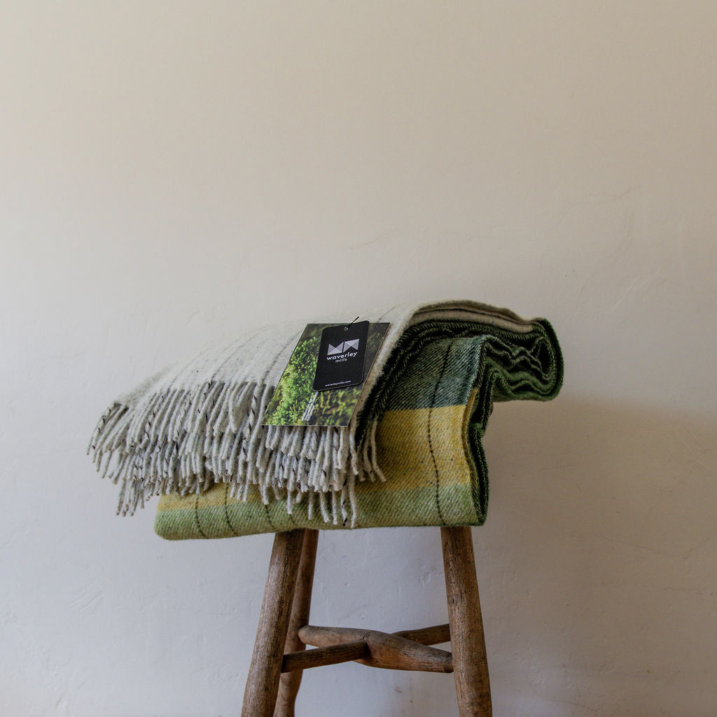Waverley Mills Terrain Throw Tarkine Forest | Waverley Mills | Miss Arthur | Home Goods | Tasmania