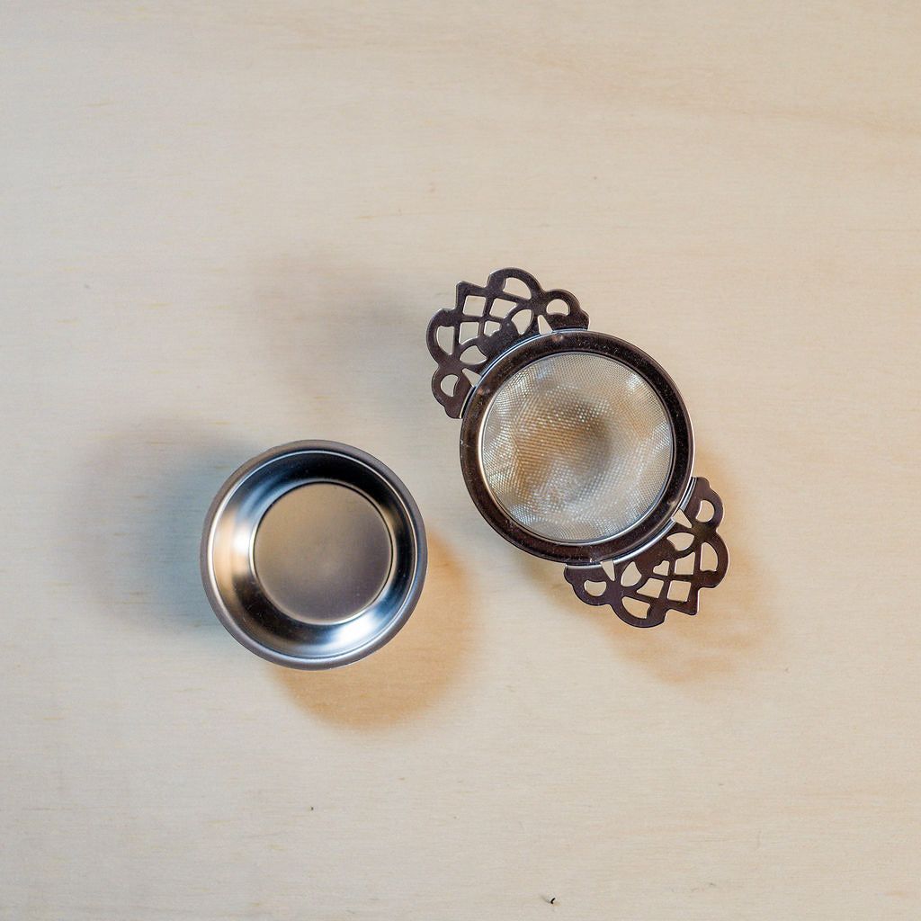 Tea Strainer with Drip Tray | Avanti | Miss Arthur | Home Goods | Tasmania