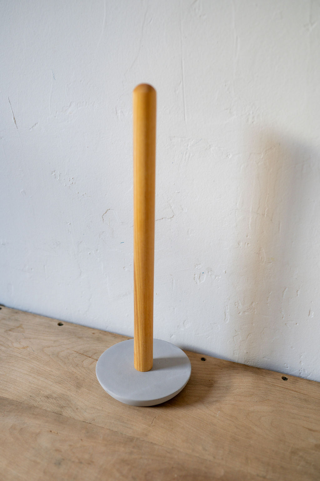 Iris Hantverk Toilet Paper Holder Birch Grey Concrete | Iris Hantverk | Miss Arthur | Home Goods | Tasmania