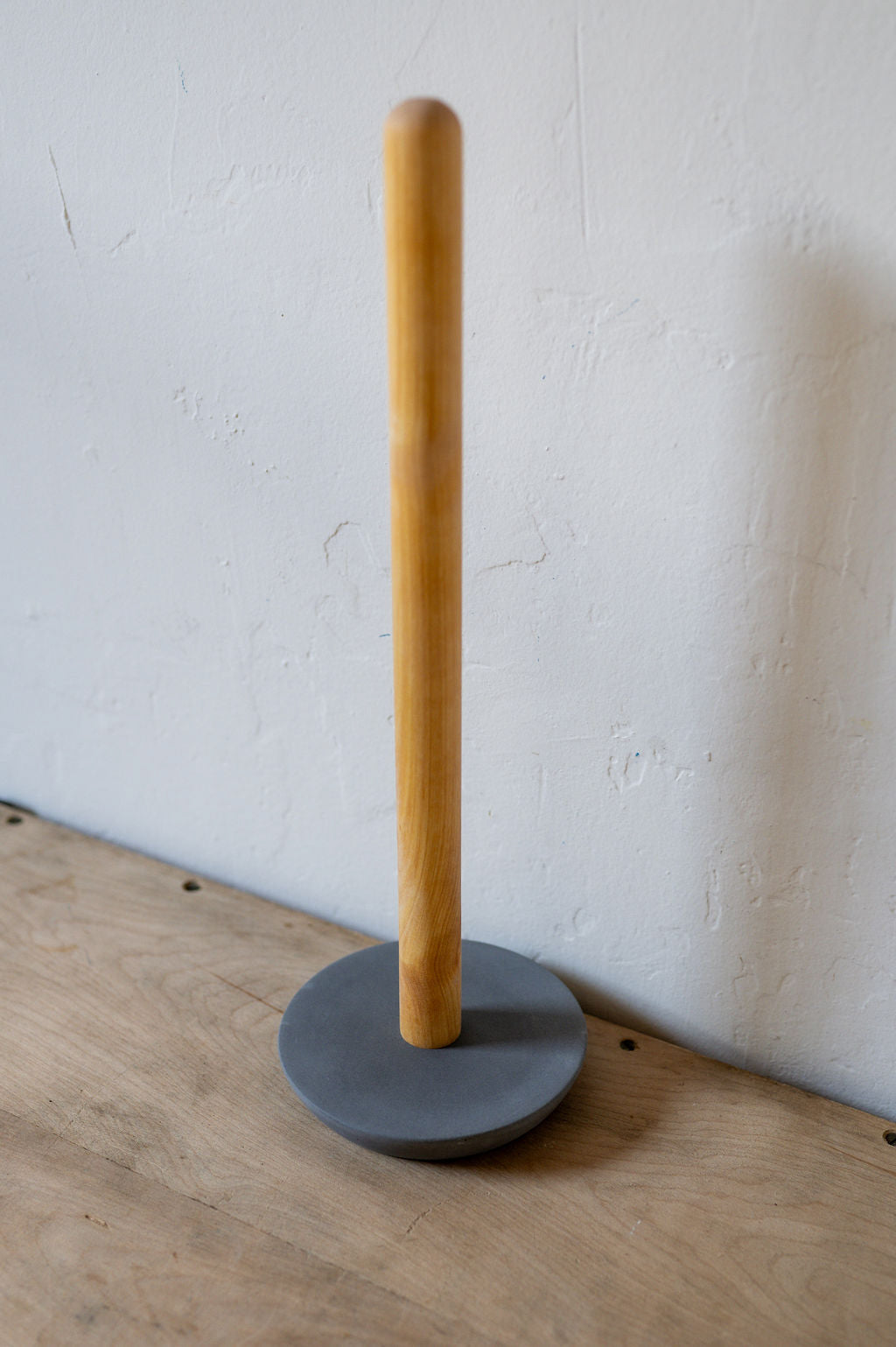 Iris Hantverk Toilet Paper Holder Birch Dark Grey Concrete | Iris Hantverk | Miss Arthur | Home Goods | Tasmania