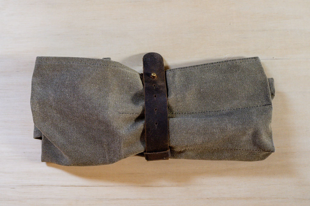 Waxed Canvas Tool Roll | Heaven in Earth | Miss Arthur | Home Goods | Tasmania