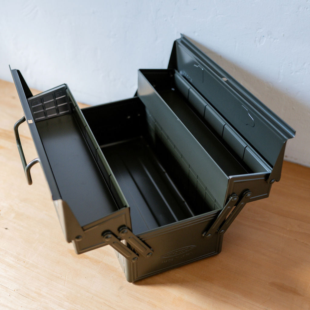 Toyo Steel Cantilever Work Box Moss Green ST-350 | Toyo | Miss Arthur | Home Goods | Tasmania