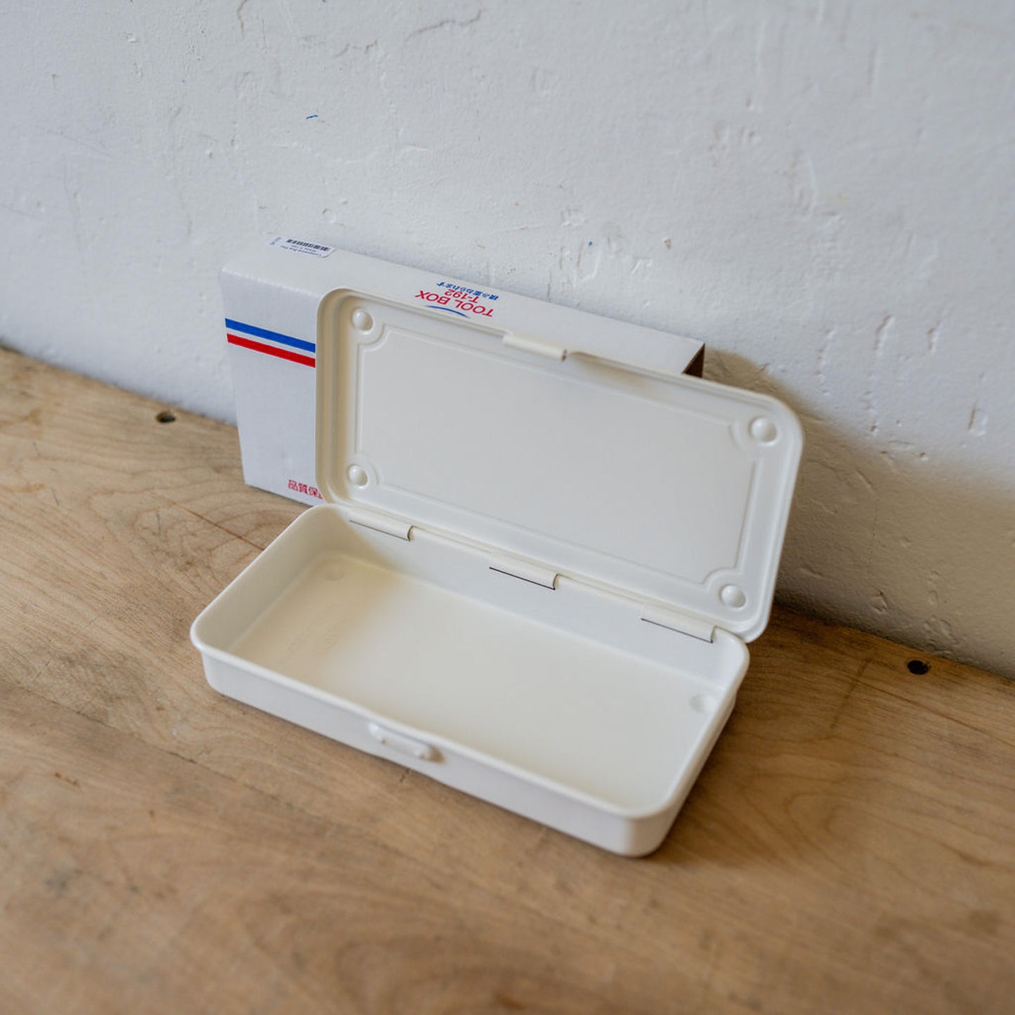 Toyo Steel Component Box Flat White T-192 | Toyo | Miss Arthur | Home Goods | Tasmania