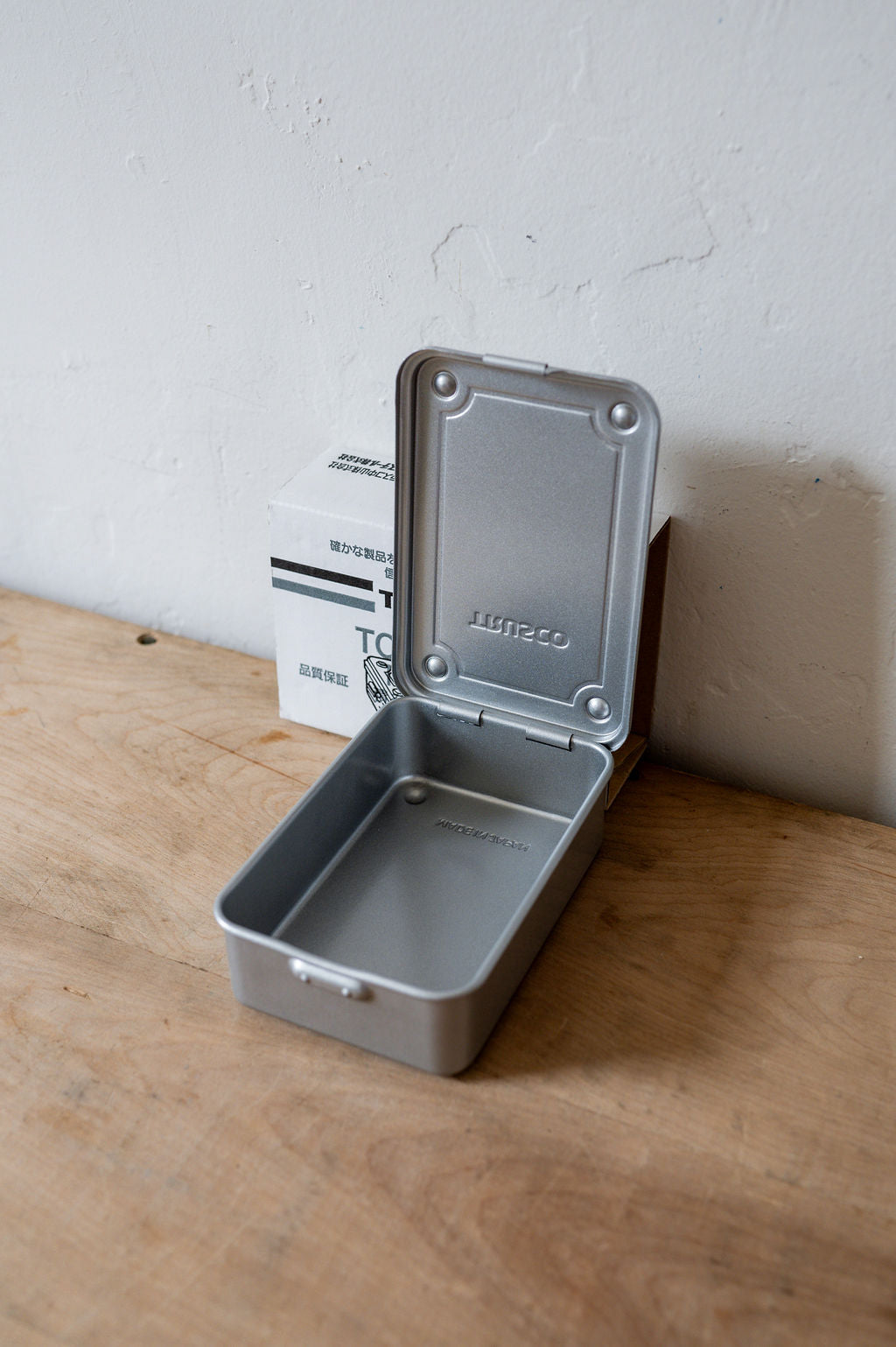 Trusco Component Box Medium Silver | Trusco | Miss Arthur | Home Goods | Tasmania
