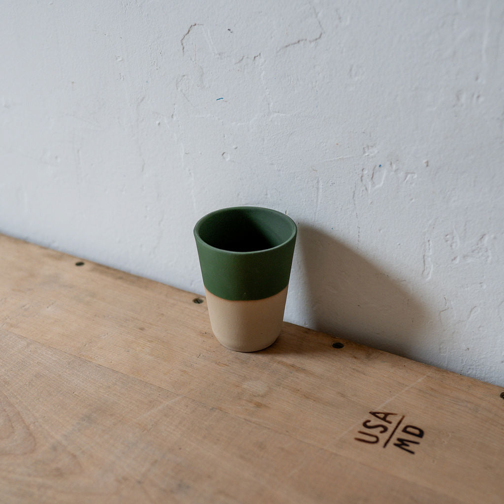 Manufacture de Digoin Medium Tumbler Vert Mousse | Manufacture de Digoin | Miss Arthur | Home Goods | Tasmania