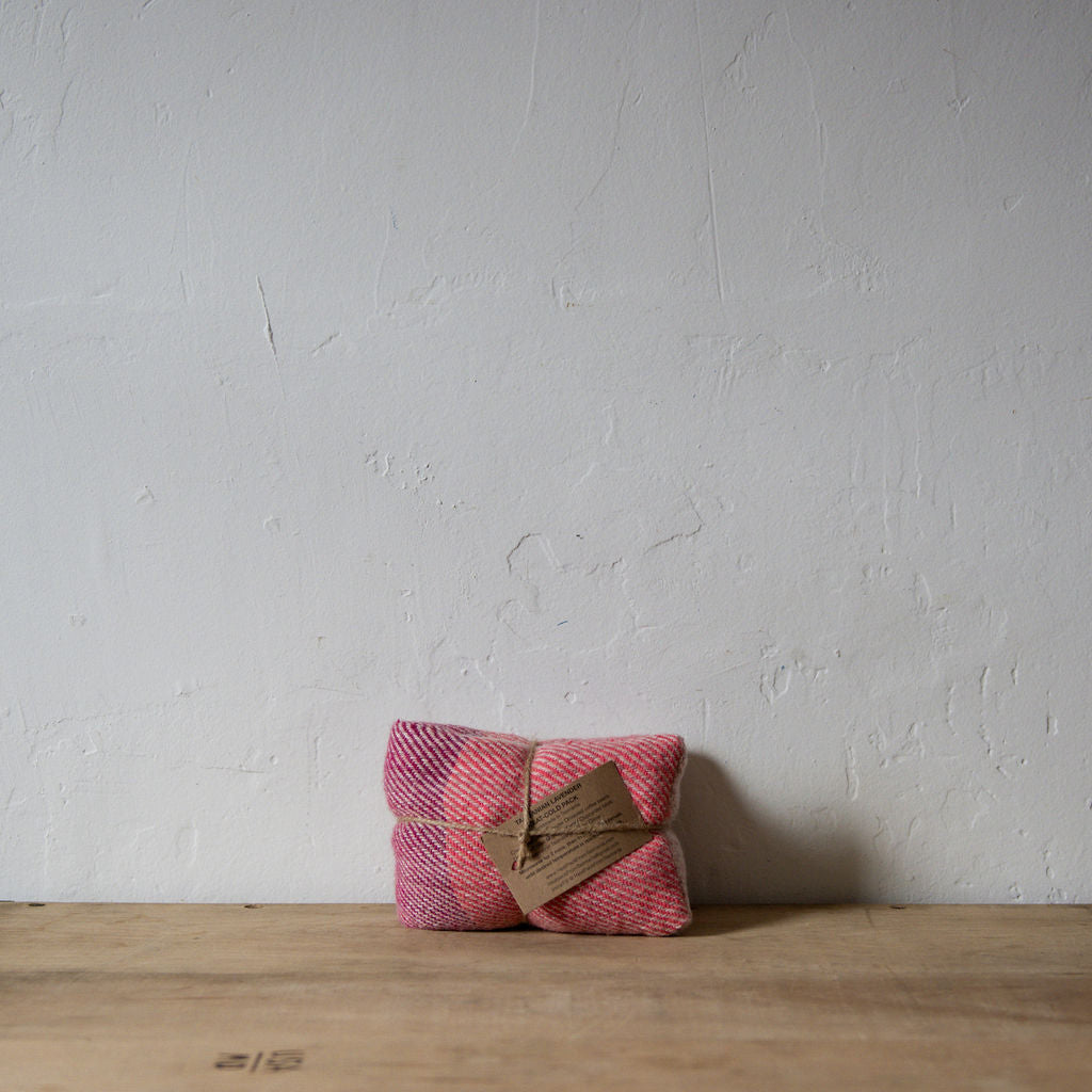 Upcycled Wool Lavender Heat Pack Multi Pink | Heatpack From Tasmania | Miss Arthur | Home Goods | Tasmania