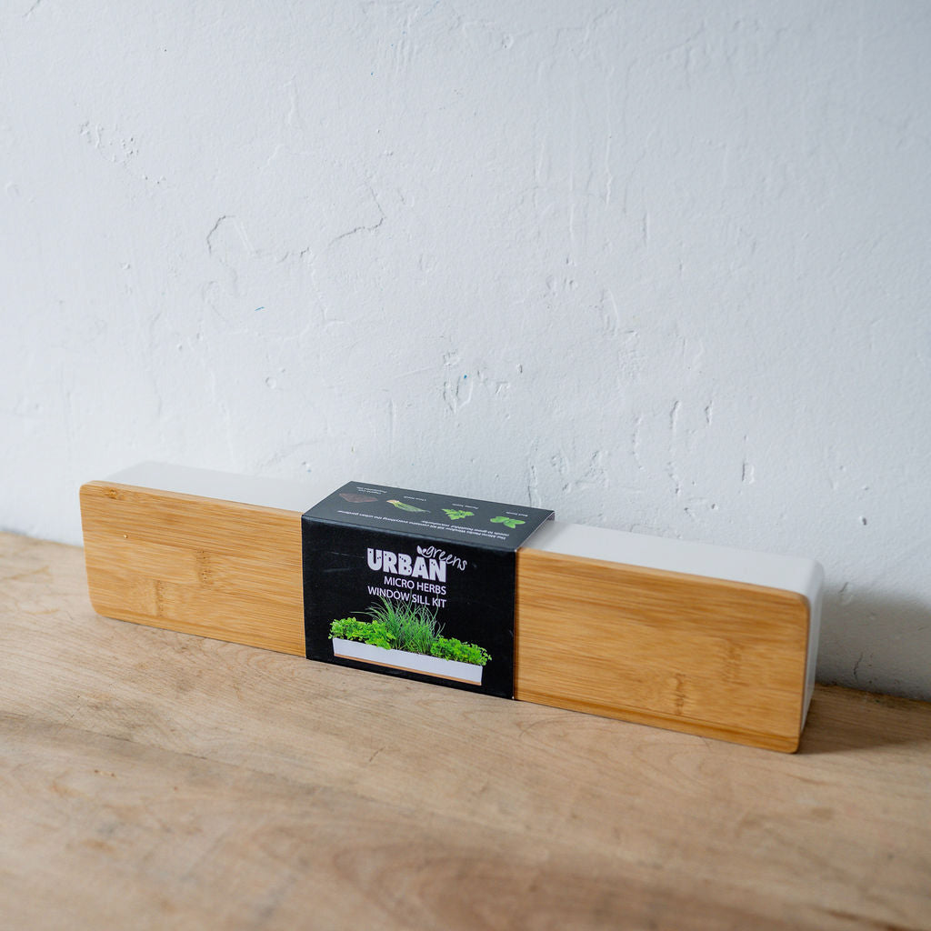 Urban Greens Window Sill Box Micro Herbs | Urban Greens | Miss Arthur | Home Goods | Tasmania