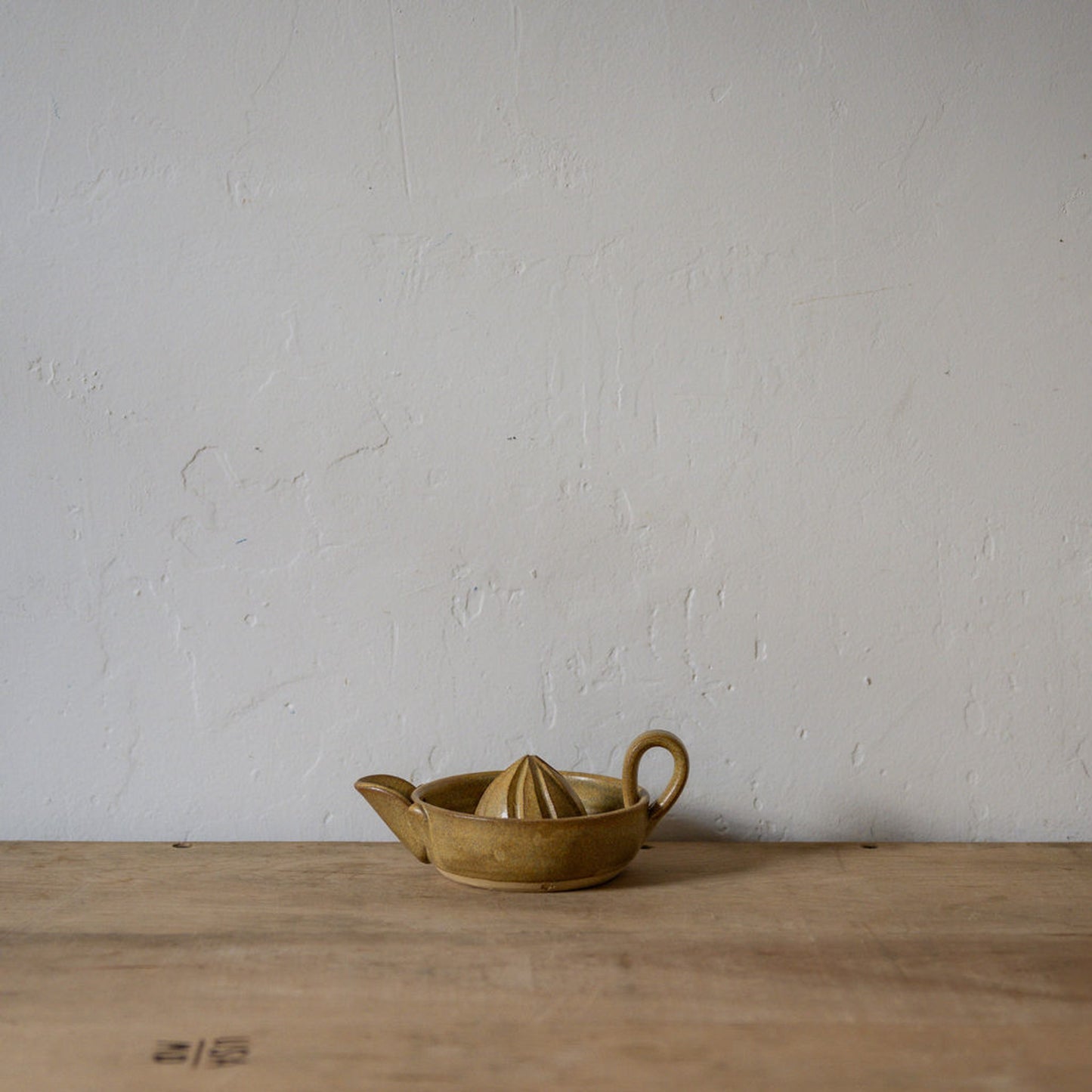 Pottery Juicer Honey | Artisanal Goods | Miss Arthur | Home Goods | Tasmania