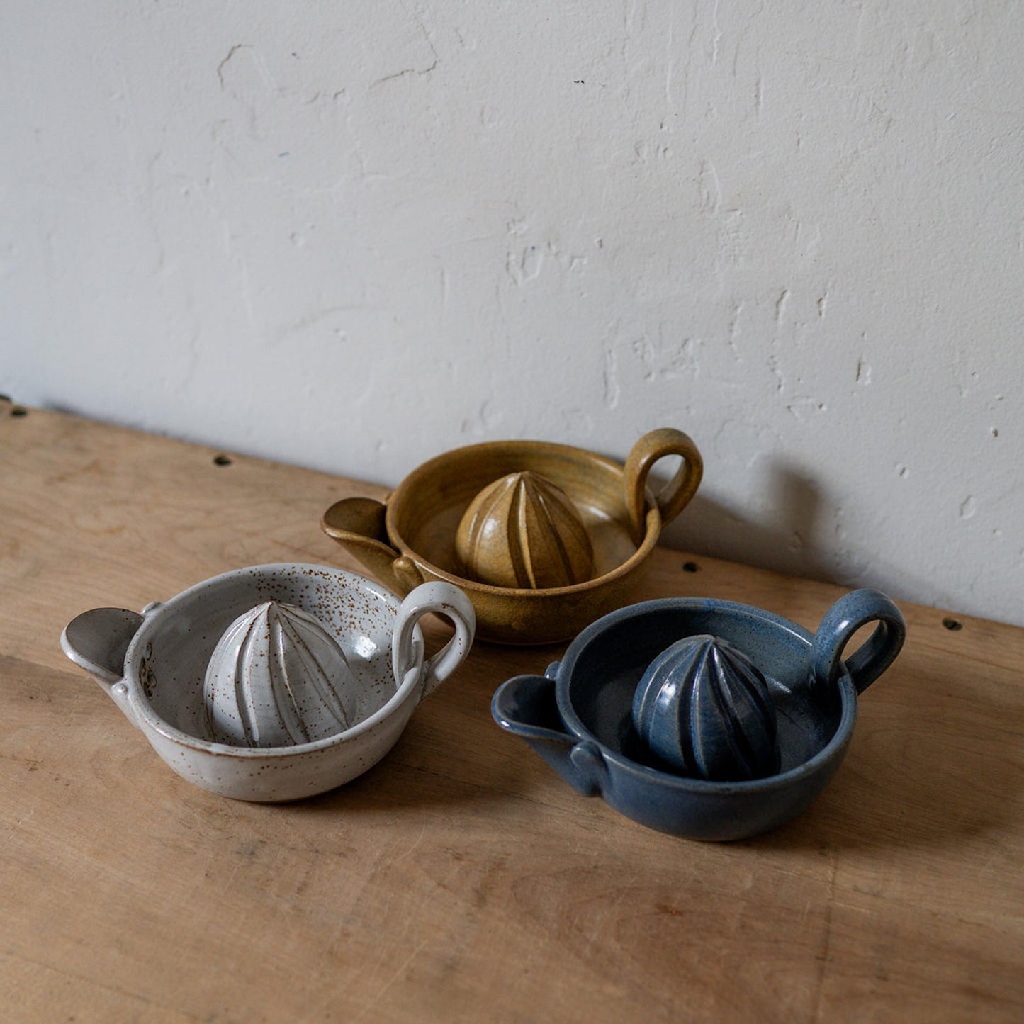 Pottery Juicer Blue | Artisanal Goods | Miss Arthur | Home Goods | Tasmania