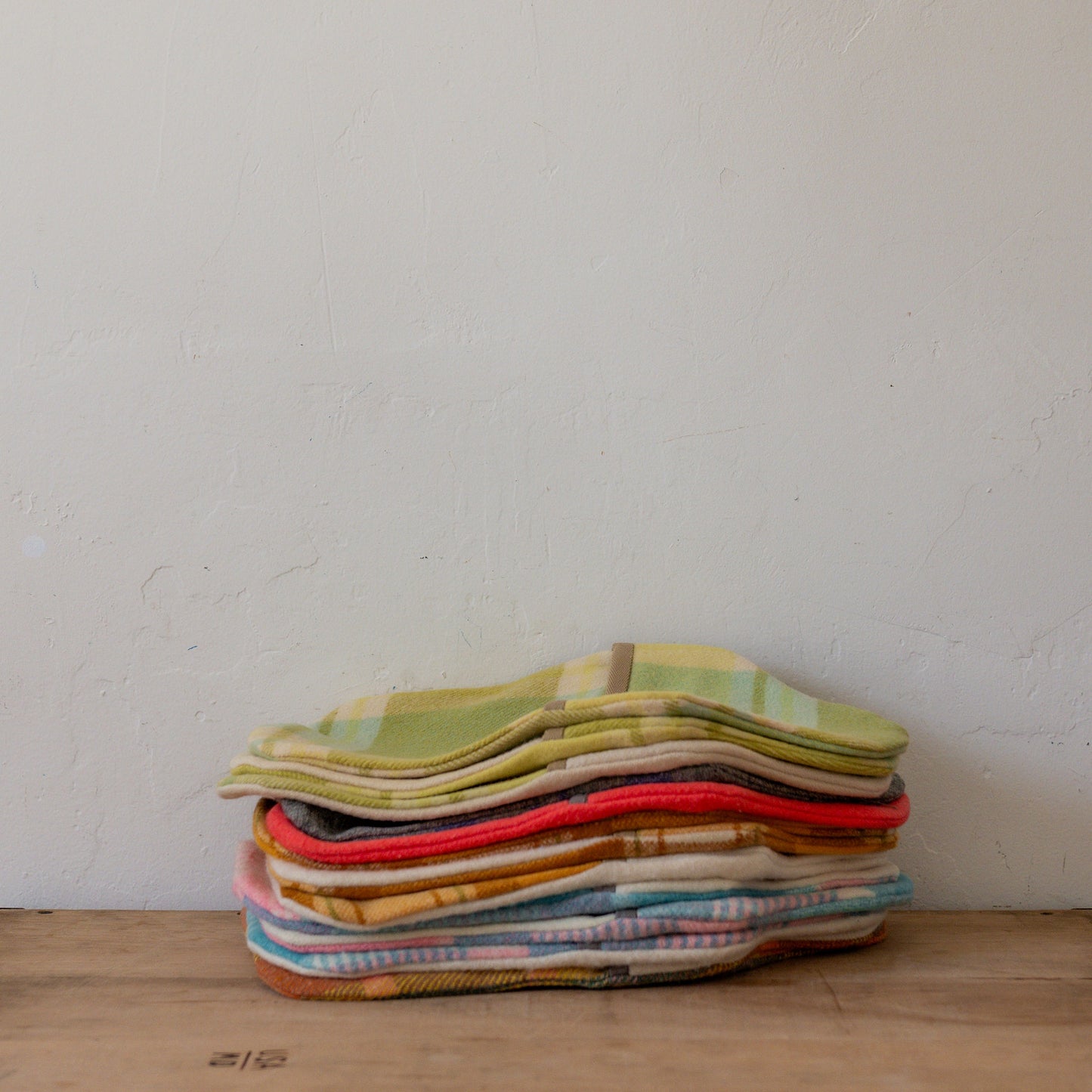 Vintage Wool Blanket Hot Water Bottle Cover Coral Tartan | Miss Arthur | Miss Arthur | Home Goods | Tasmania