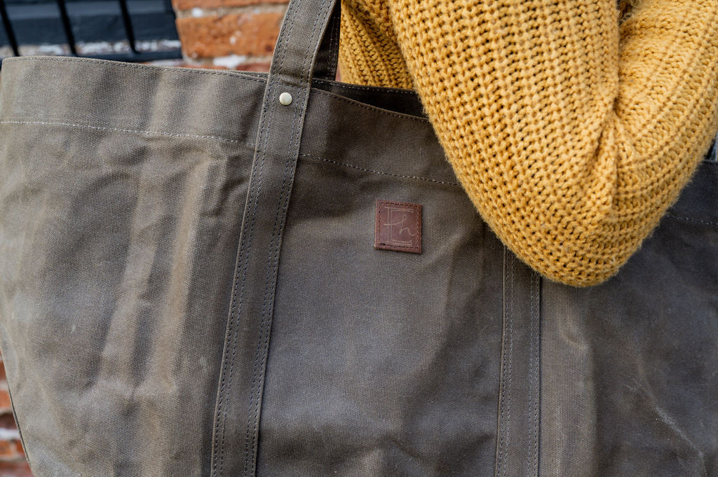 Waxed Canvas Carry All Bag | Heaven in Earth | Miss Arthur | Home Goods | Tasmania