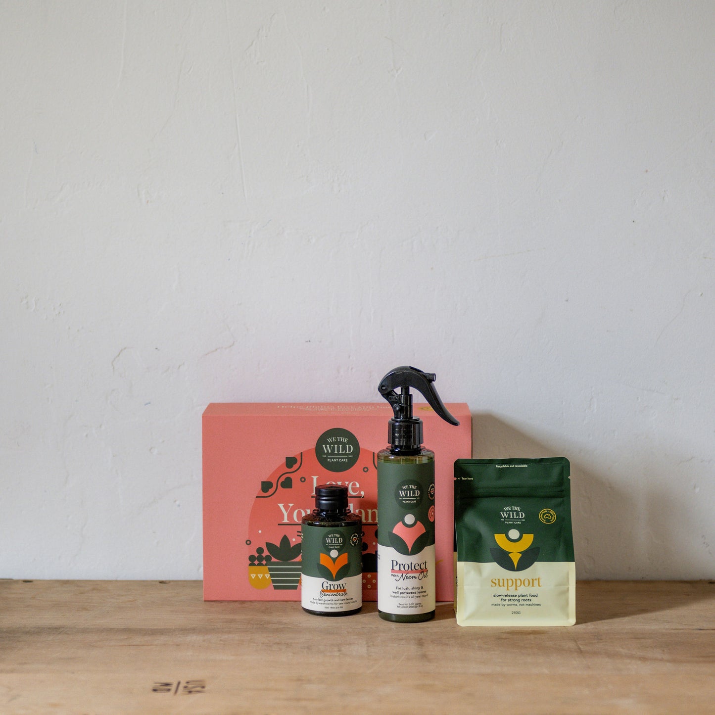 We The Wild Essential Plant Care Gift Box