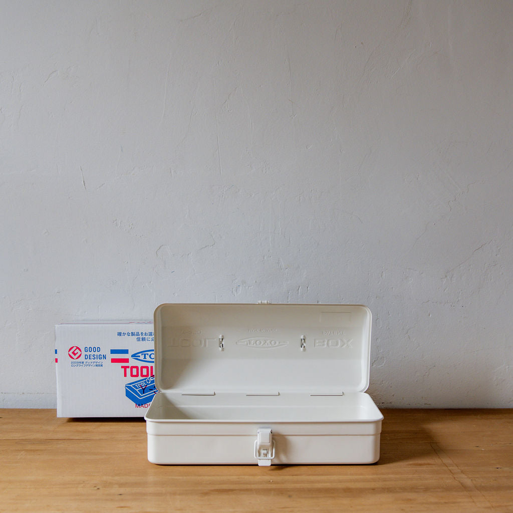 Toyo Steel Camber-Top Toolbox White Y-350 | Toyo | Miss Arthur | Home Goods | Tasmania