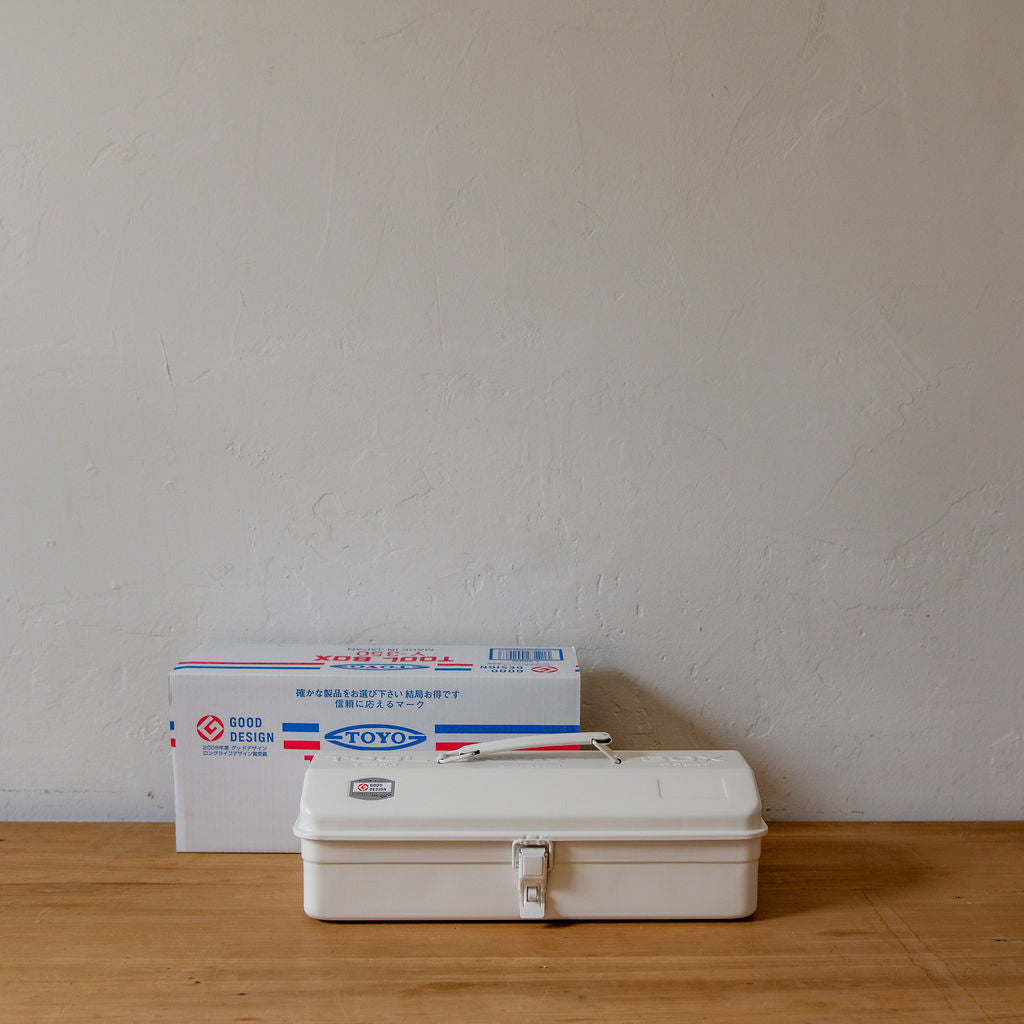 Toyo Steel Camber-Top Toolbox White Y-350 | Toyo | Miss Arthur | Home Goods | Tasmania