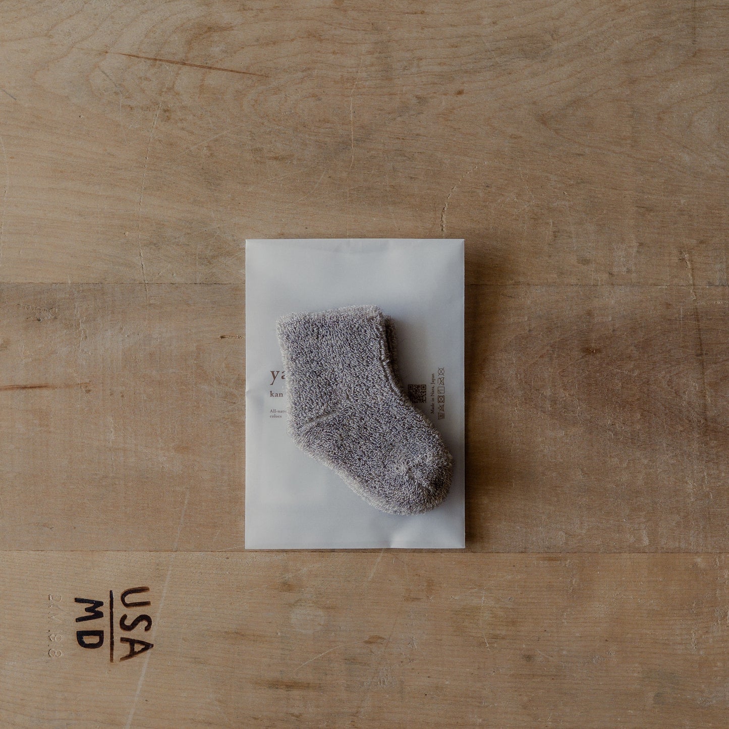 Yahae Organic Cotton Yak Pile Baby Socks Grey Small | Yahae | Miss Arthur | Home Goods | Tasmania
