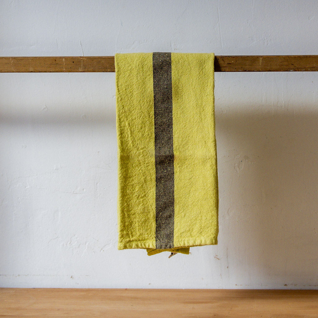 Charvet Éditions French Linen Doudou Tea Towel Yuzu | Charvet Éditions | Miss Arthur | Home Goods | Tasmania