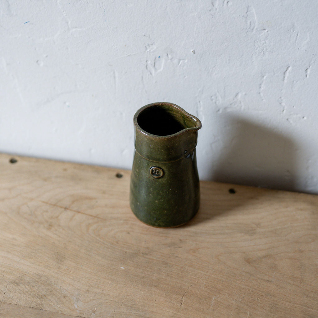 Zsolt Faludi Small Jug Green Glaze | Zsolt Faludi | Miss Arthur | Home Goods | Tasmania