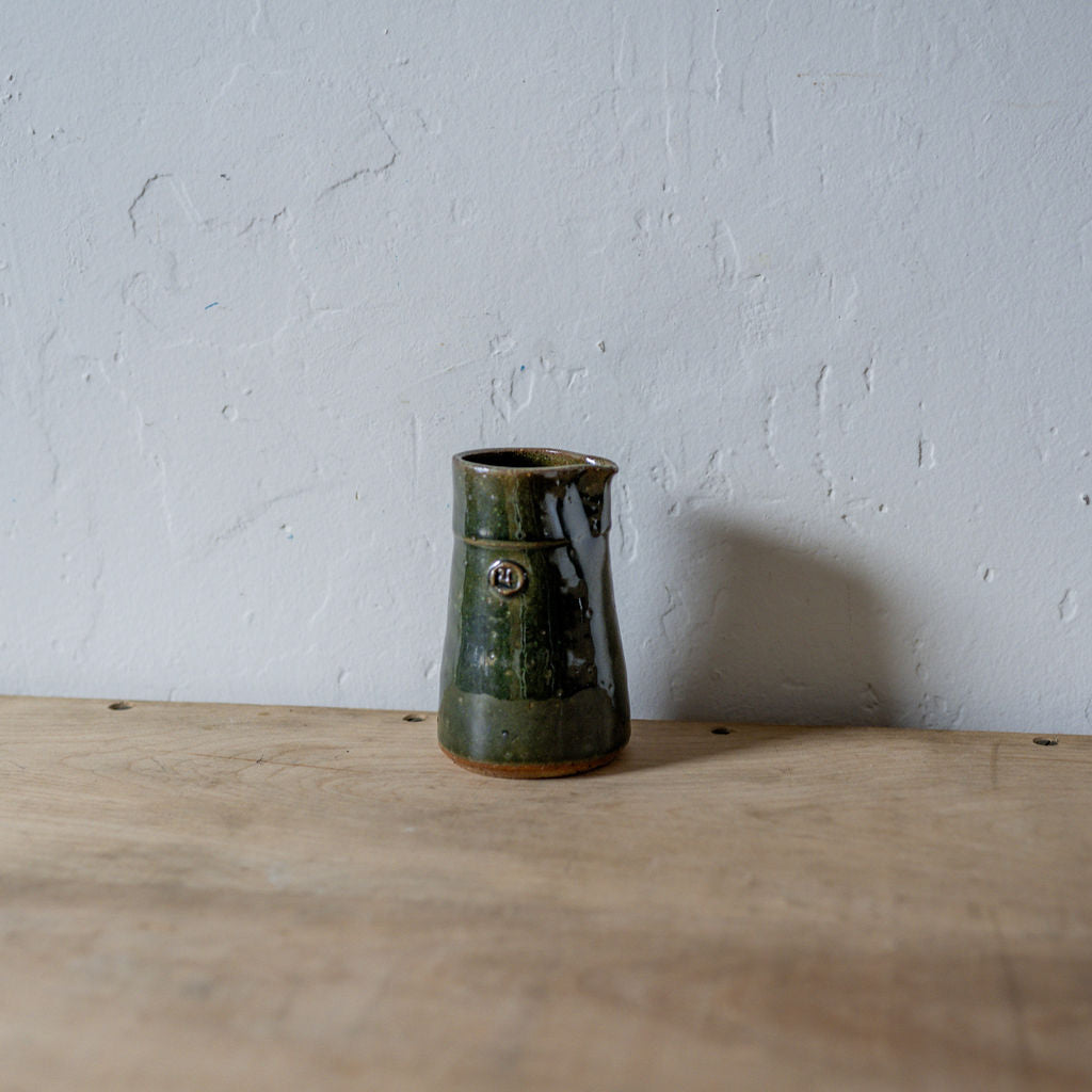 Zsolt Faludi Small Jug Green Glaze | Zsolt Faludi | Miss Arthur | Home Goods | Tasmania
