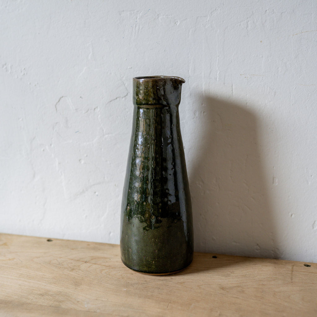 Zsolt Faludi Large Jug Green Glaze | Zsolt Faludi | Miss Arthur | Home Goods | Tasmania