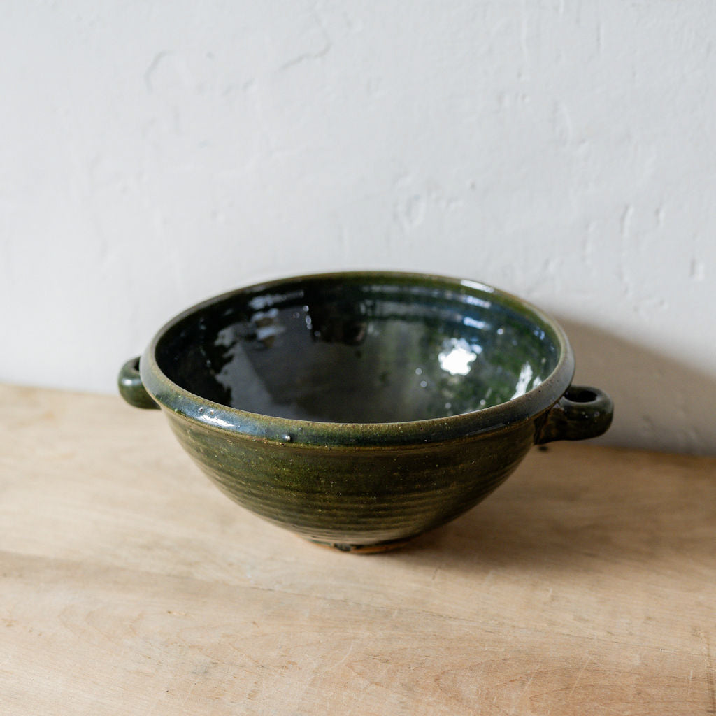 Zsolt Faludi Berry Colander Green Glaze | Zsolt Faludi | Miss Arthur | Home Goods | Tasmania