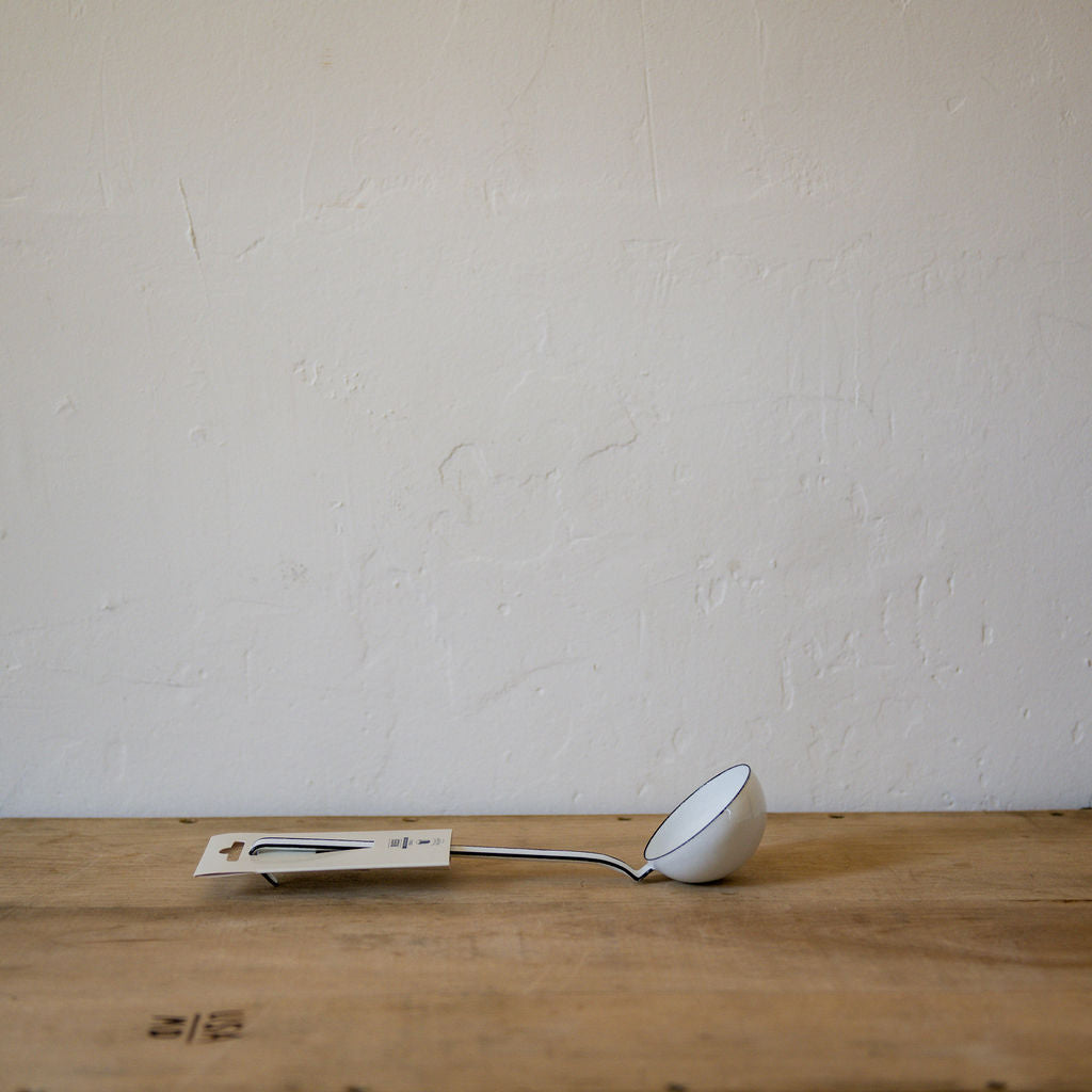 Riess Enamel Ladle White 7cm | Riess | Miss Arthur | Home Goods | Tasmania