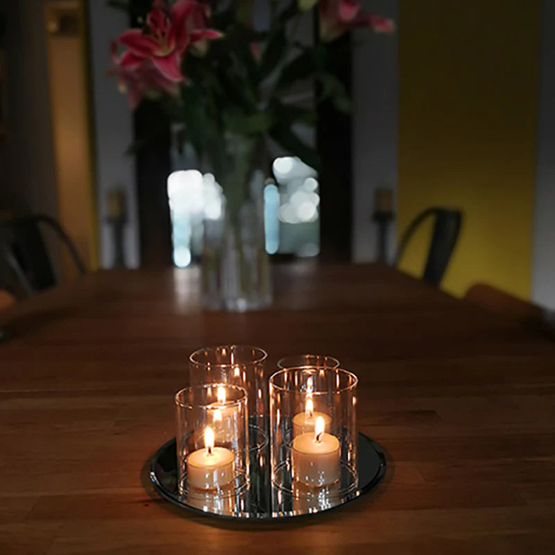 Queen B Tealights 4 Hours Clear Cup Box of 5 | Queen B | Miss Arthur | Home Goods | Tasmania