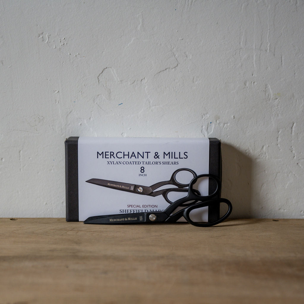 Merchant & Mills Matt Black 8" Tailor's Shears | Merchant & Mills | Miss Arthur | Home Goods | Tasmania