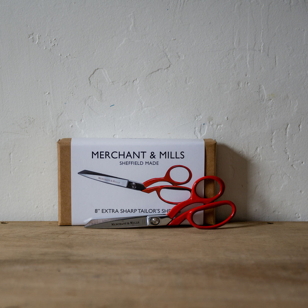 Merchant & Mills Red Sidebent 8" Tailor's Shears | Merchant & Mills | Miss Arthur | Home Goods | Tasmania