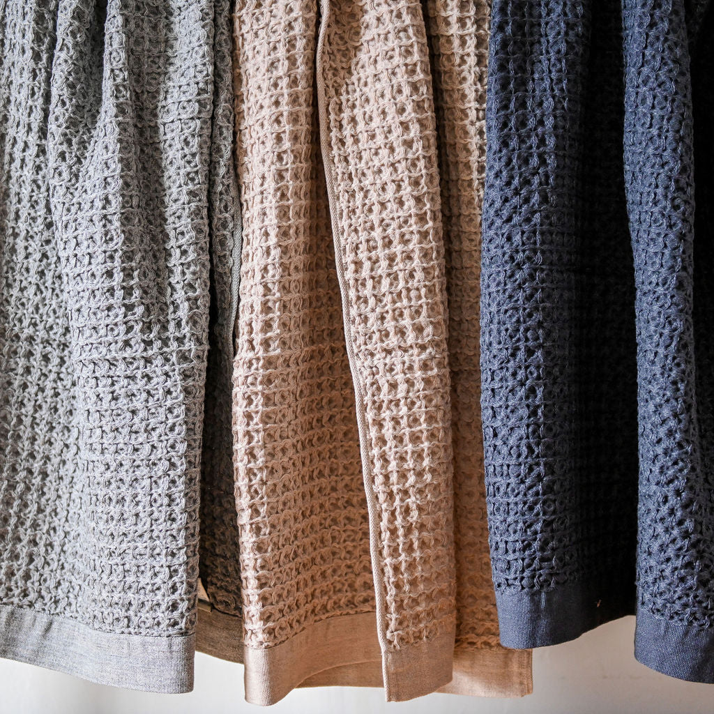 Kontex Brera Bath Sheet Navy | Kontex | Miss Arthur | Home Goods | Tasmania