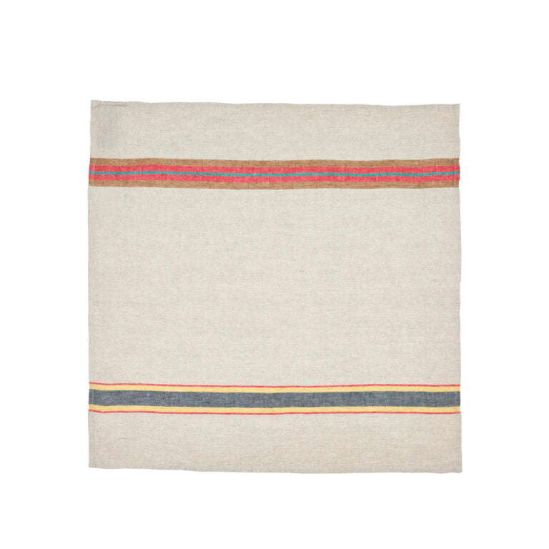 Libeco Dock Kitchen Towel Multi Stripe | Libeco | Miss Arthur | Home Goods | Tasmania