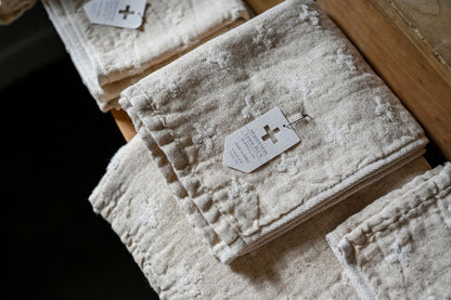 Kontex Linen Plus Wash Cloth Beige | Kontex | Miss Arthur | Home Goods | Tasmania