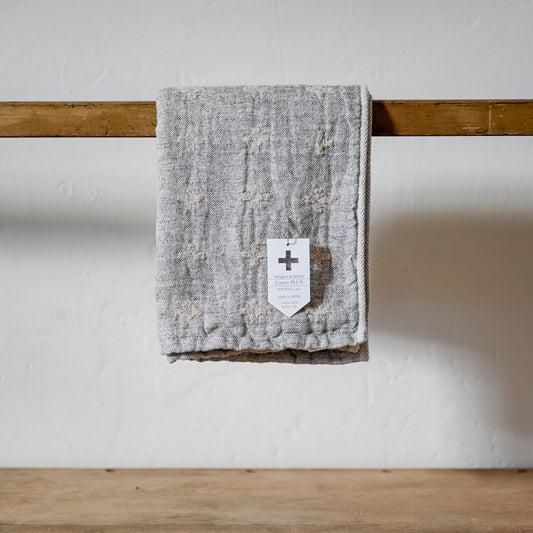 Kontex Linen Plus Hand Towel Grey | Kontex | Miss Arthur | Home Goods | Tasmania
