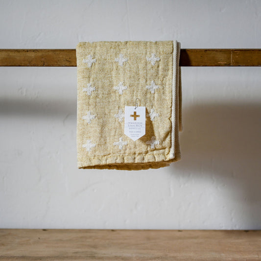 Kontex Linen Plus  Hand Towel Yellow | Kontex | Miss Arthur | Home Goods | Tasmania